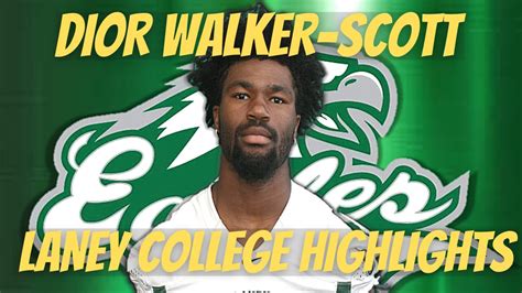 dior from laney college|Dior walker scott college football.